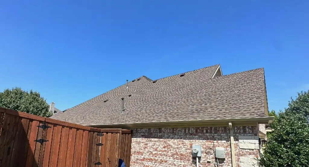 Completed roof replacement project in Royalton